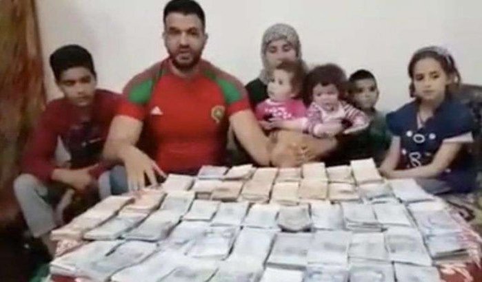 Marokkaan zamelt 460.000 dirham in voor weduwe met vijf kinderen (video)