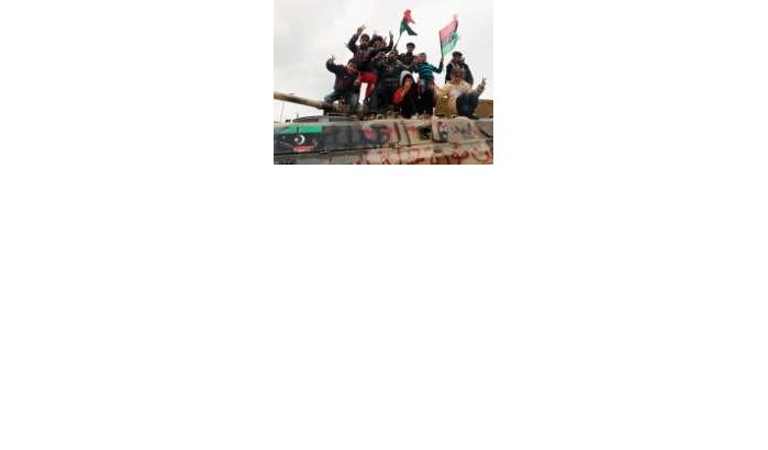 Polisario huurlingen om de Libische revolutie te onderdrukken