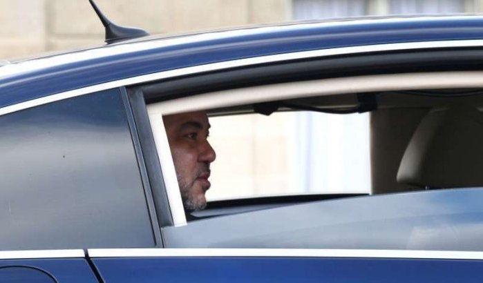 Foto's: Koning Mohammed VI in Parijs 