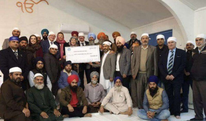 Sikhs doneren 60.000 dollar aan slachtoffers aanslagen moskeeën Christchurch