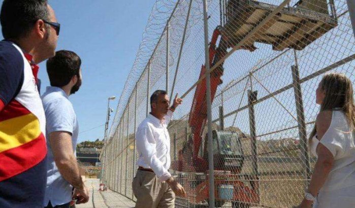 Spaanse partij wil dat Marokko betaalt voor muur in Sebta en Melilla