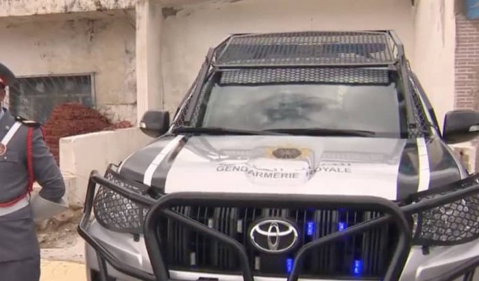 Arrestatie gendarme gelinkt aan drugsbaron in Ksar El-Kebir