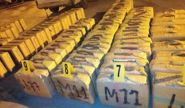 Ruim 5 ton drugs in beslag genomen in Nador
