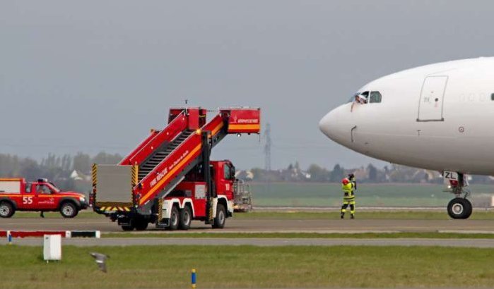 Noodlanding toestel Royal Air Maroc in Parijs