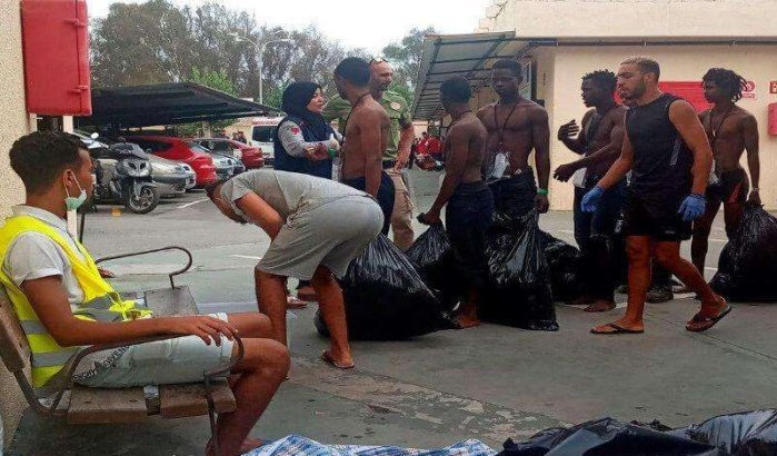 Marokko: 155 migranten forceren grens Sebta