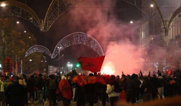 Arrestatie jongeren in België die opriepen tot plunderingen na match Marokko