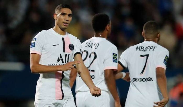 Achraf Hakimi verkozen tot beste Marokkaanse speler in het buitenland
