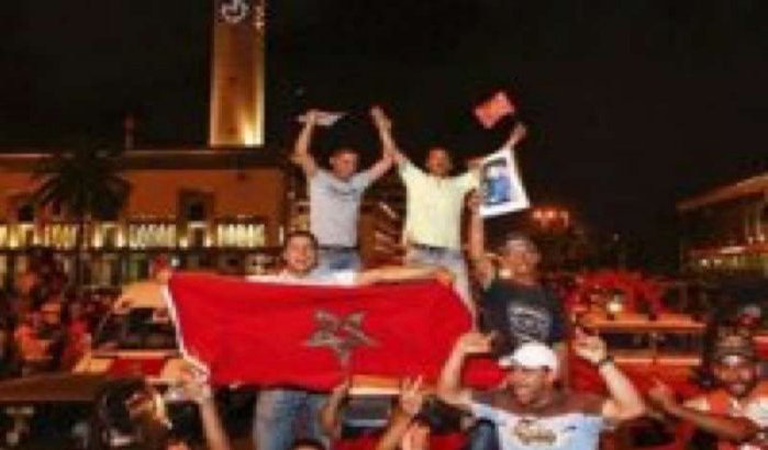 Marokkanen vieren de nieuwe grondwet