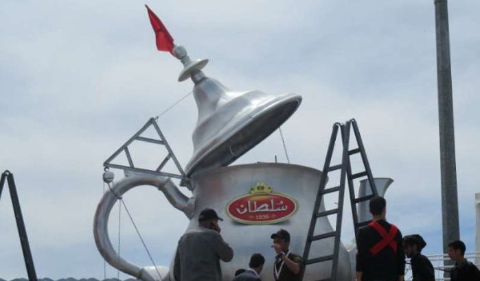 Grootste theepot ter wereld is Marokkaans (video)