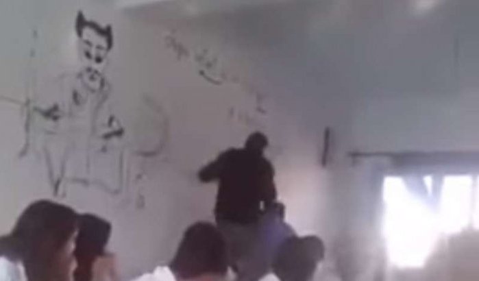 Opschudding om gewelddadige docent in Marokko (video)