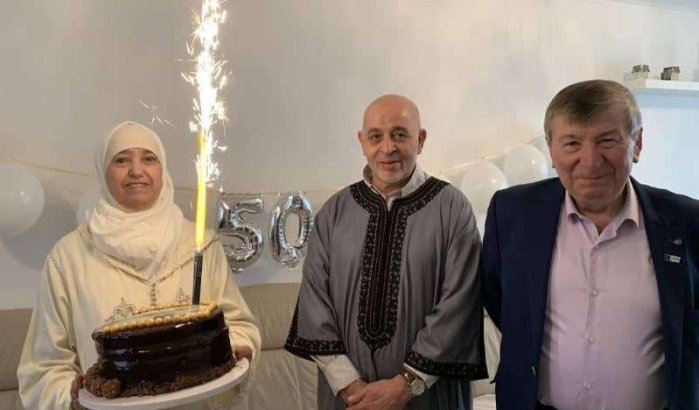 Marokkaans koppel viert gouden huwelijksjubileum in Temse
