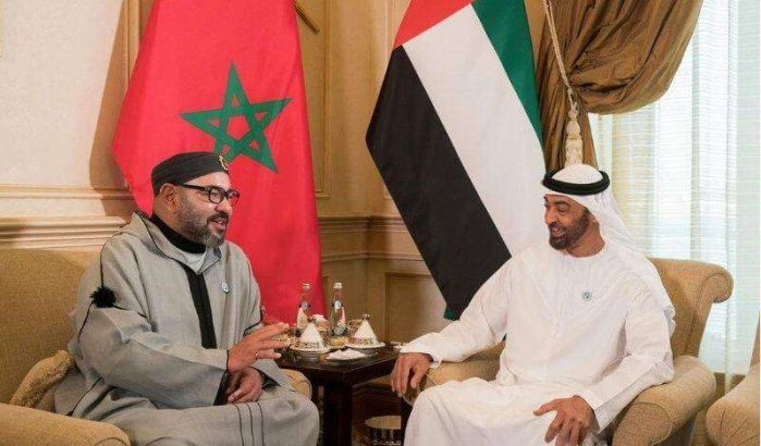 Warme uitwisseling tussen Koning Mohammed VI en Mohamed Bin Zayed