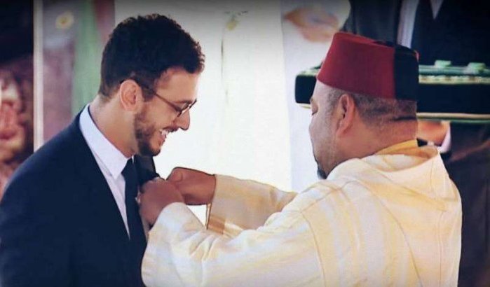 Koning Mohammed VI ontmoet Saad Lamjarred in Parijs