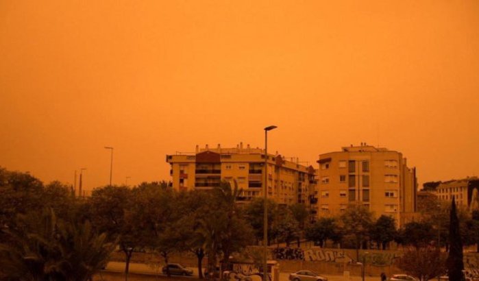 België: waarschuwing voor zand uit de Marokkaanse Sahara