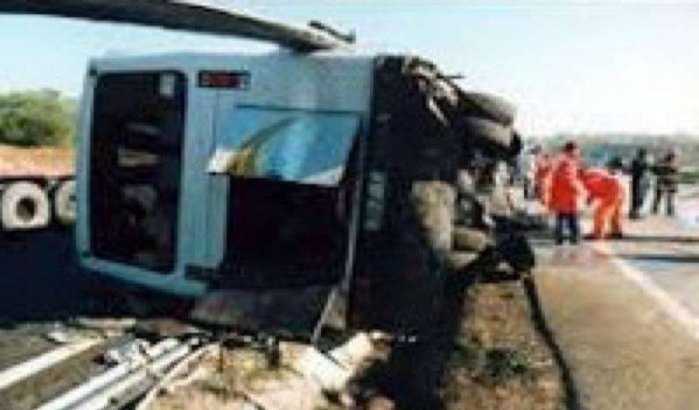 Achttien gewonden bij ongeval met minibus in Marokko