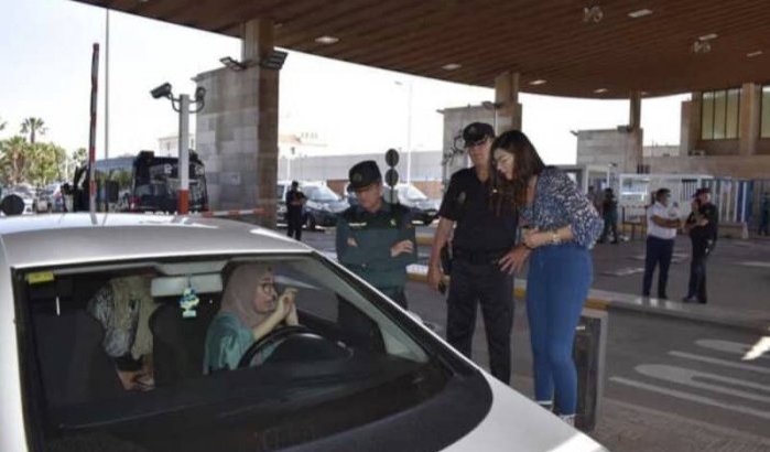Inwoners Melilla gestraft bij terugkeer uit Marokko