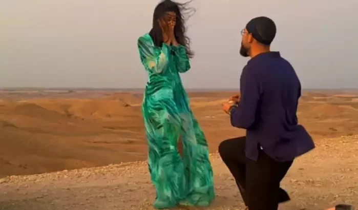 Een 'Habibi' voor een 'ja': Zeeko Zaki vraagt Renee Monaco ten huwelijk in Marokko