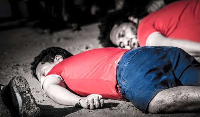 Foto's: Marokko eert kleine Aylan Kurdi