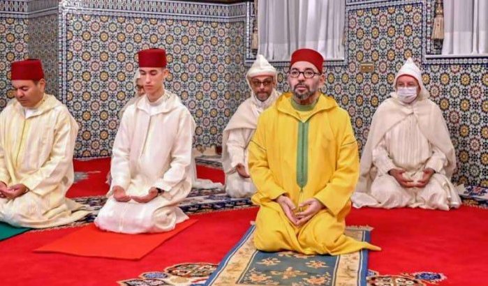 Eerste openbare optreden van Koning Mohammed VI sinds Covid-besmetting