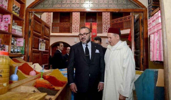 Koning Mohammed VI geeft Joodse wijk Marrakech oude naam terug