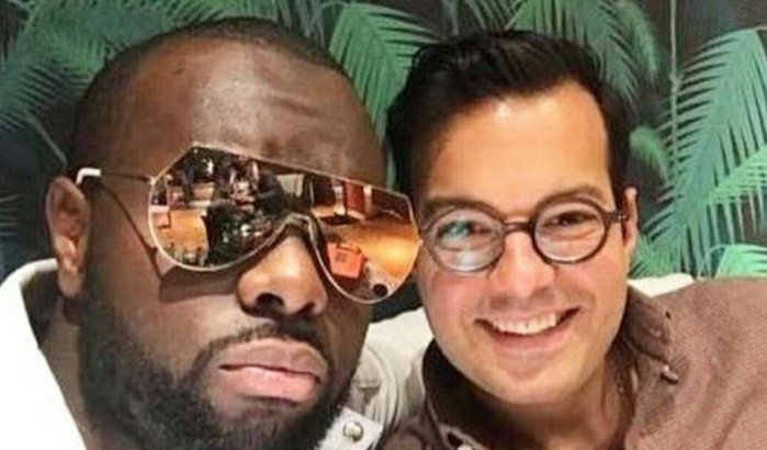 Franse rapper Maître Gims nu op de foto met prins Moulay Ismaïl