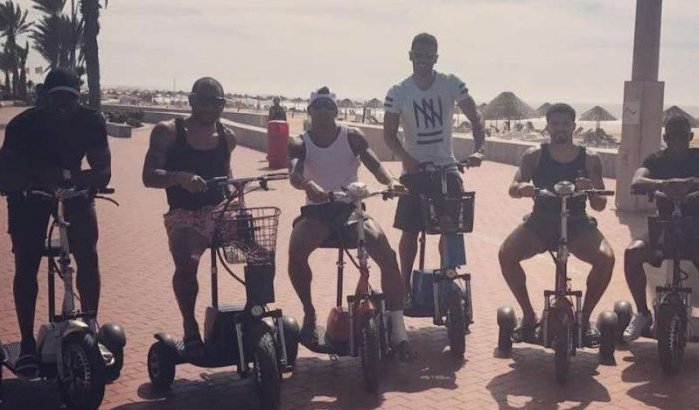 Spelers Crystal Palace genieten van de zon in Agadir