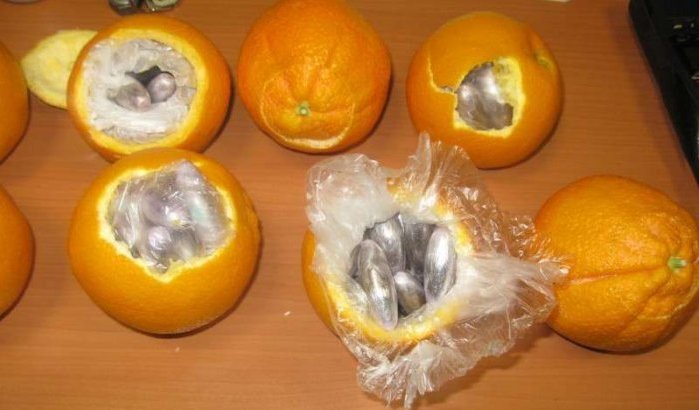 Man met hasj in sinaasappels aangehouden in Melilla