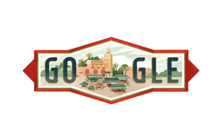 Google viert onafhankelijkheid Marokko