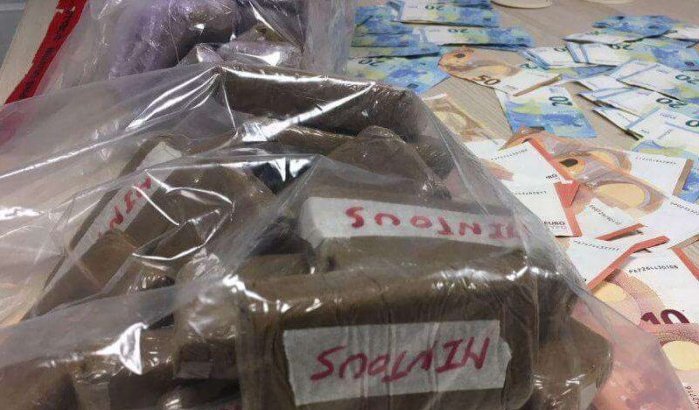 Frankrijk: 27 kilo Marokkaanse cannabis in beslag genomen