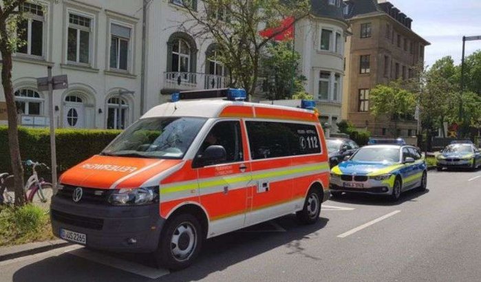 Consulaat van Marokko in Duitsland ontvangt brief met poeder