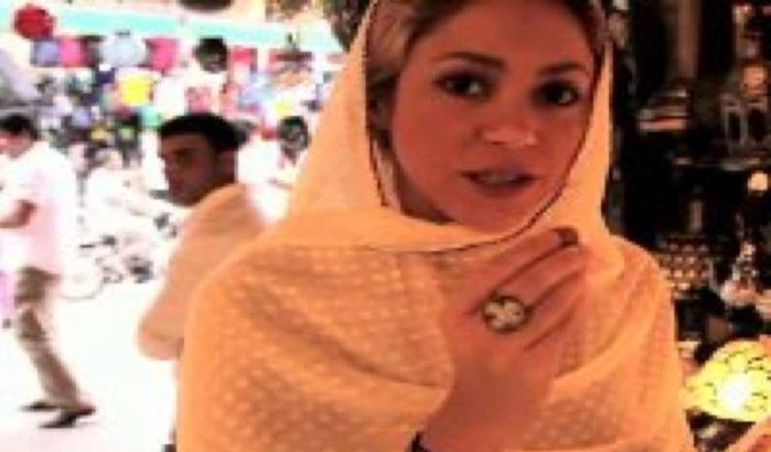 Shakira in de soek van Marrakesh