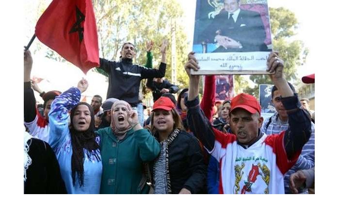 Duizenden Marokkanen op straat na diplomatieke rel met Frankrijk