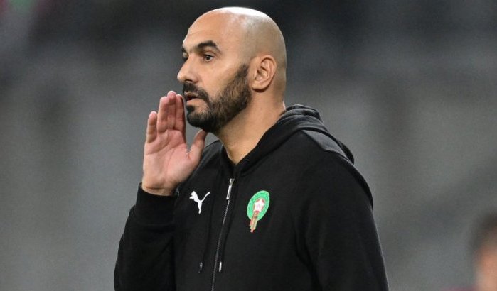 Walid Regragui: "We gaan werken om Marokko terug naar een normaal leven te brengen"