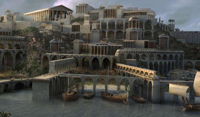 Gezonken stad Atlantis was Marokkaanse kuststad