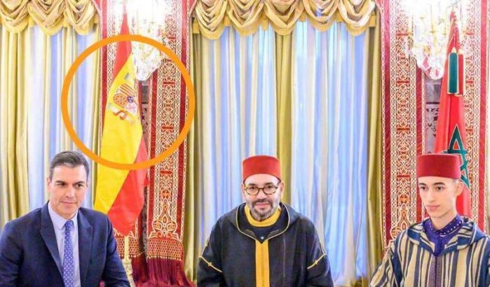  Omgekeerde vlag: Spanje erkent ruimte in Marokko niet te hebben gecontroleerd
