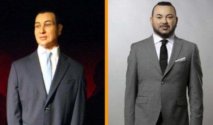 Nieuwe wassenbeeld van Mohammed VI in Grevin museum (foto)