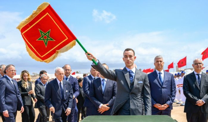 Moulay Hassan vervangt vader bij lancering gigantisch waterproject (video)