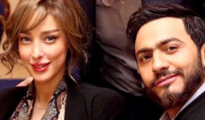 Tamer Hosny spreekt over moeilijk huwelijk met Basma Boussil