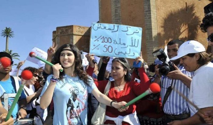 Mars in Rabat voor gendergelijkheid 
