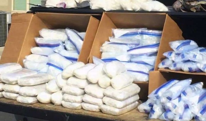 Marokko: cocaïne omgewisseld voor kalk, agenten opgepakt