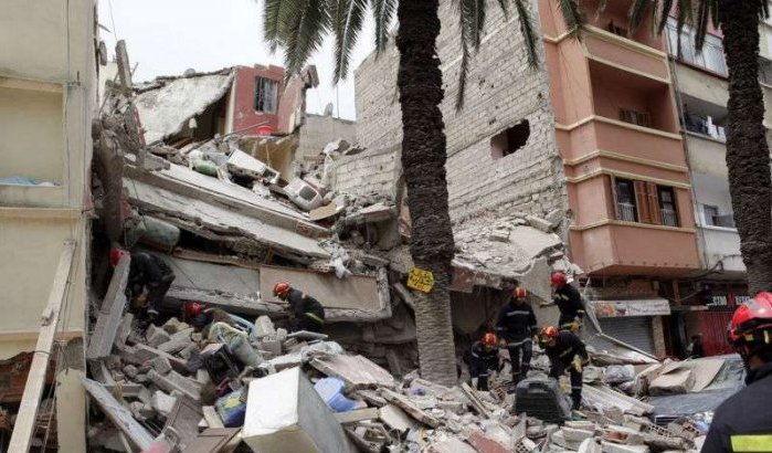 Huis stort in in Rabat, dode en gewonden