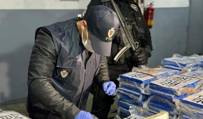 Marokko onderschept 1,5 ton cocaïne op weg naar Turkije