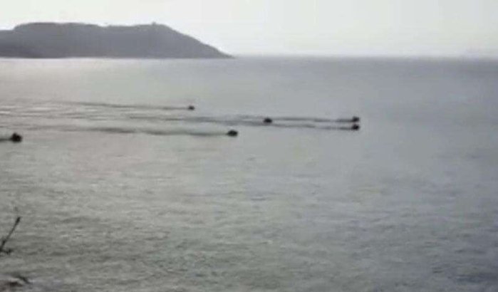 Marokkanen vluchten uit Sebta met jetski's