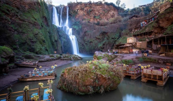 Watervallen in Marokko bij indrukwekkendste ter wereld
