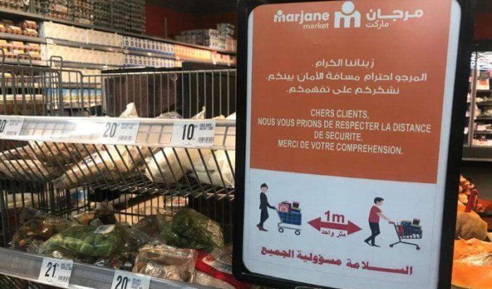 Marokko: inkopen in supermarkt mag één keer per week