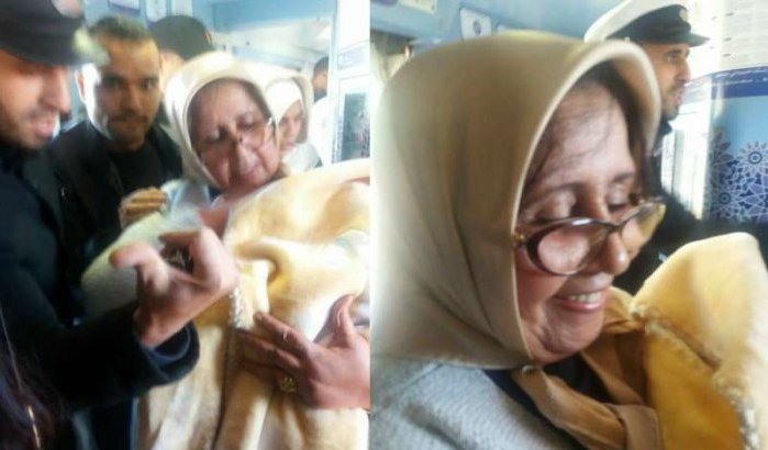Vrouw bevalt in trein in Marokko (foto's)