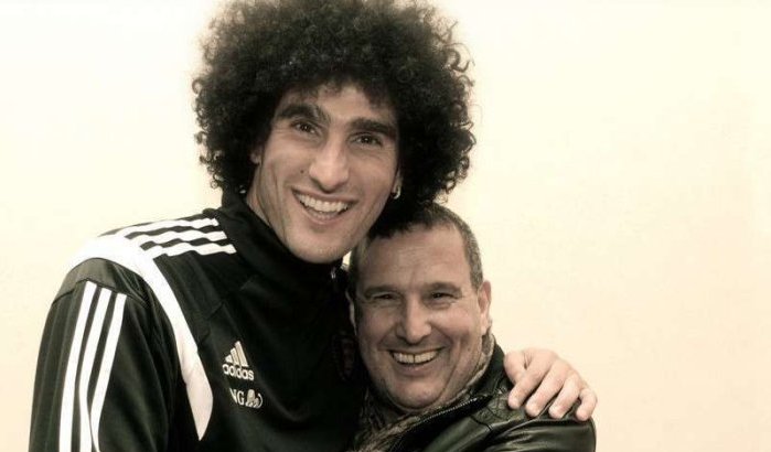Marouane Fellaini en vader beloond voor associatief werk (foto's)