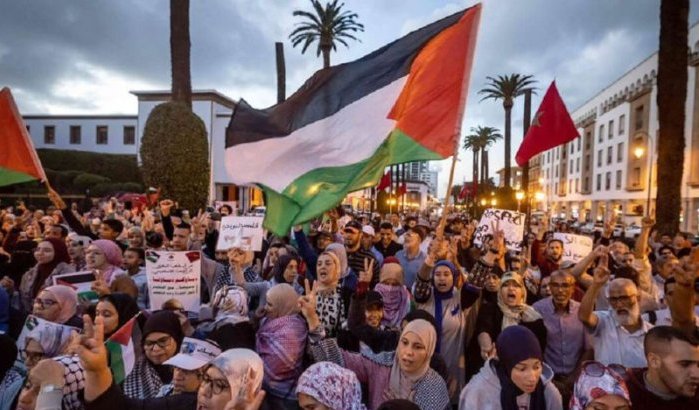 Pro-Palestijnse protesten in Marokko beïnvloeden oorlog in Gaza