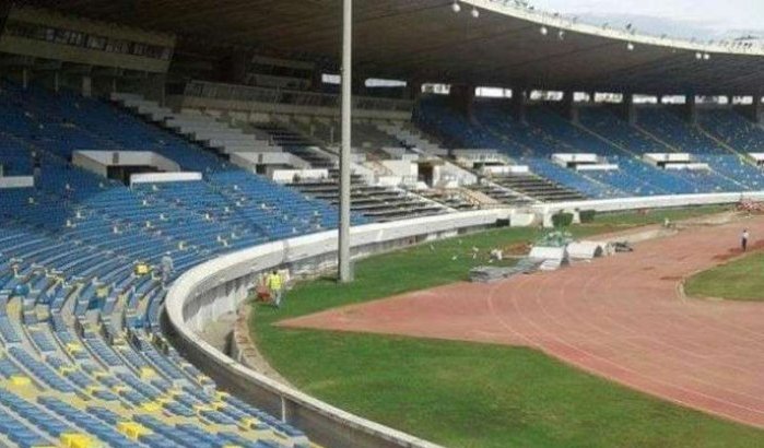 Mohammed V stadion in Casablanca opgeknapt (foto's)