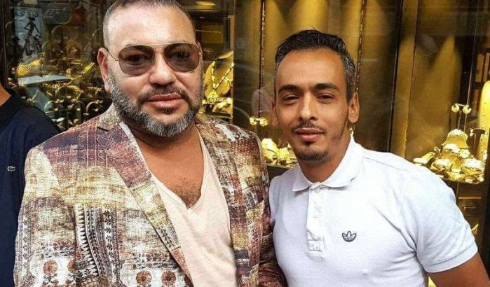 Nieuwe foto's Koning Mohammed VI met fans in Parijs